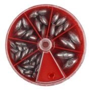Captain Kutu Kurşun Seti 6594 Oval Yarık 100gr