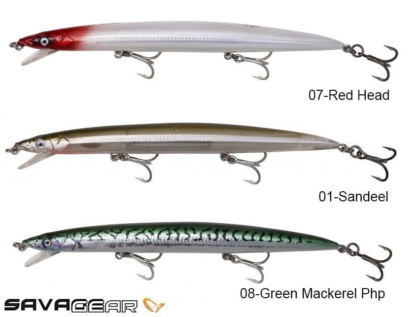 Savage gear  MAG Sandeel Jerk minnow 210 44g SP Suni Maket Balık