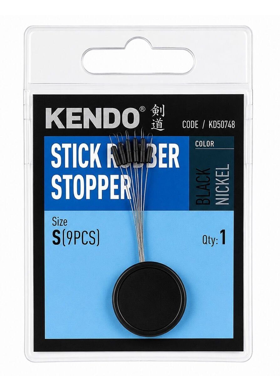 Kendo  3 Paket Kaydırmaz Kauçuk stoper ( Stick Rubber Stopper)