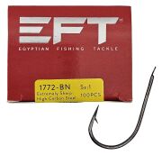 EFT 1772 Kısa Pala Black Nikel  İğne 100 Adet 6