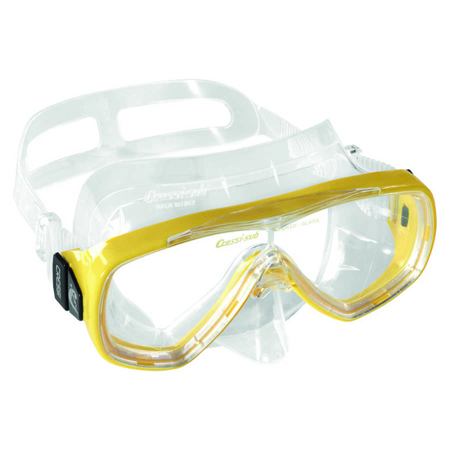 Cressi Onda Dalış Maskesi CLEAR/YELLOW