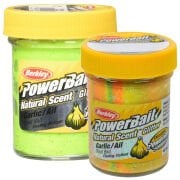 Berkley Powerbait Natural Glitter Trout Bait Garlic Sahte Yemi NEON BLUE - 50 GR