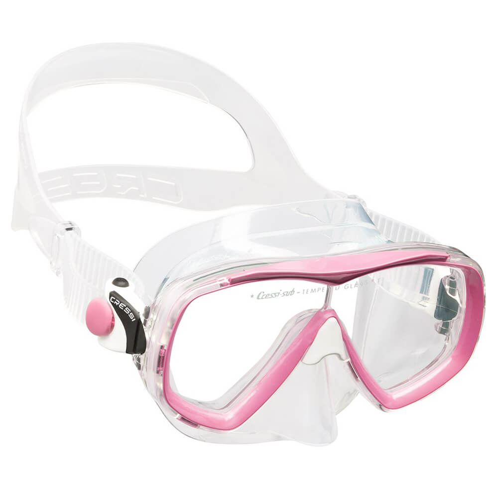 Cressi Estrella Dalış Maskesi CLEAR / PINK