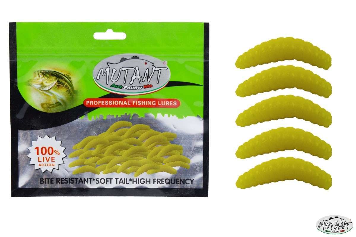 Mutant 3515 Miracle Aromalı Worm 2cm Silikon Suni Yem 30lu Paket Mutant 3515 Miracle Aromalı Worm 2cm Silikon Suni Yem 30lu Paket