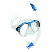Cressi Matrix Maske Gamma Şnorkel Seti CLEAR/BLUE