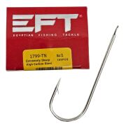 EFT Hook 1799 Beyaz Düz İğne 100 Adet 1