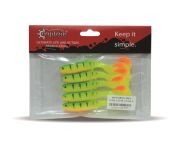 Captain 3571 Taifun Soft 10cm Levrek Silikonu 5li Paket Suni Yem 8