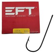 EFT Hook 1325 Siyah Düz İğne 1/0