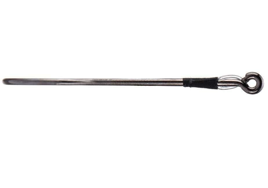 Hayabusa FPP Straight Delikli Lüfer İğnesi Black Nikel