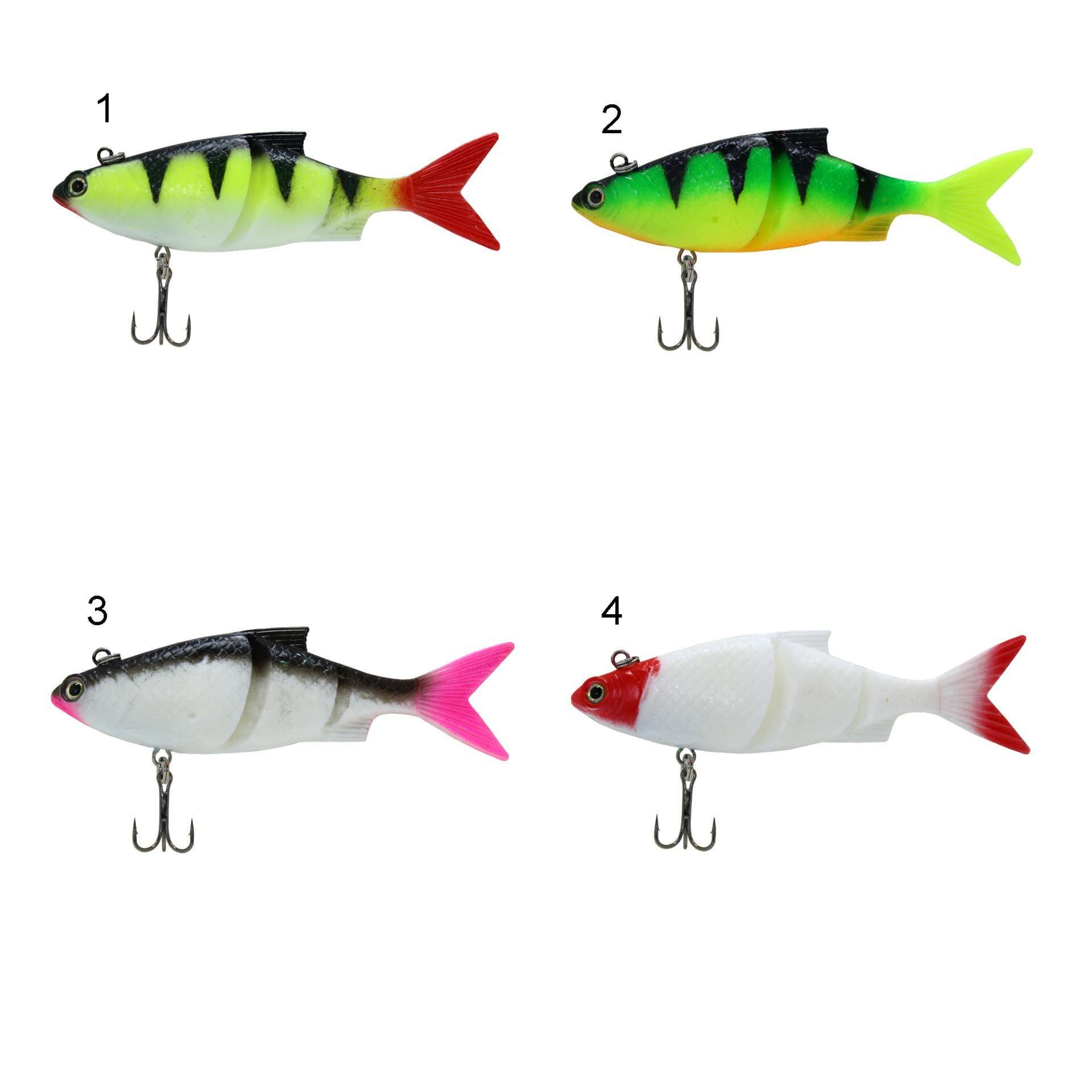 Captain 3539 Crafity Soft 10cm Turna Silikonu Suni Balık 2