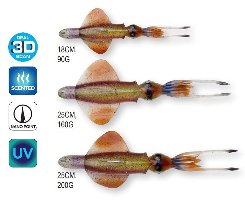 Savage Gear Swim Squid RTF 18cm 90gr Suni maket Balık
