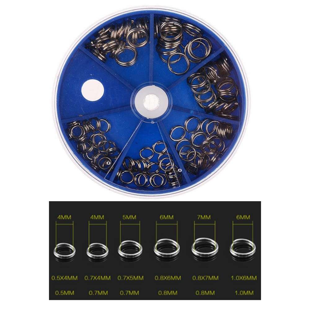 Captain 5161 Kaşık Halkası 115li Mix Kutu Nikel