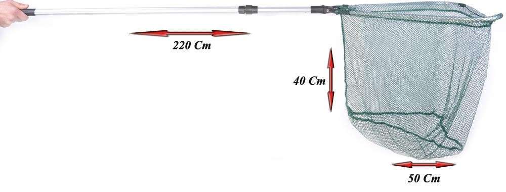Captain 6725 Kepçe 2 Parça 220cm Teleskopik Kepçe 55x40cm Tor