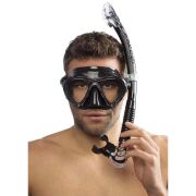 Cressi Big Eyes Evolution Maske Alpha Ultra Dry Şnorkel Seti BLACK