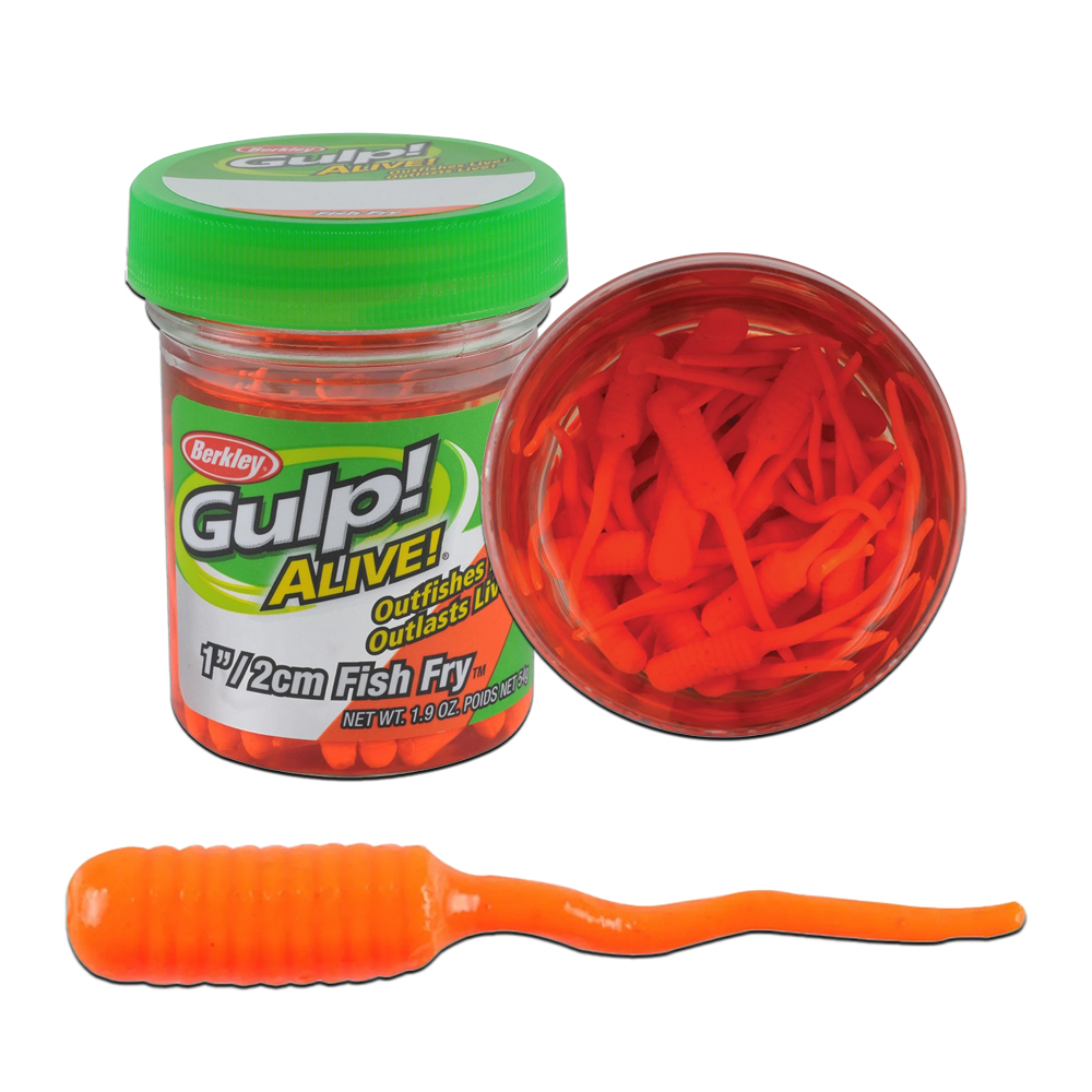 Berkley Gulp Alive Fish Fry FLUORESCENT ORANGE