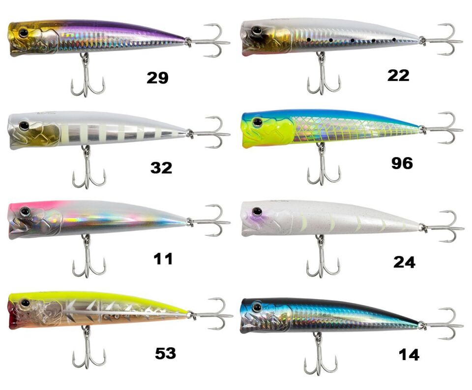 Kendo Tsubasa BS Popper 120F 31.6GR Suni maket Balık