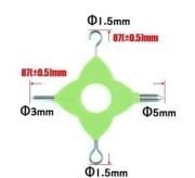 Captain 7810 Carp Tool 4lü Aparat Set