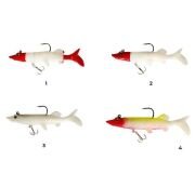 Captain 3554 Bobo Pike Soft 14cm Turna Silikonu Suni Balık 2