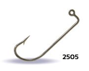 Youvella 2505 Jig Head İğnesi Dövme Delikli Uzun 100lü Kutu Nikel