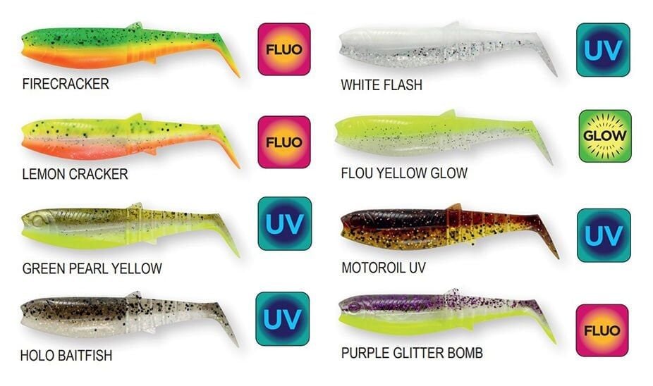 Savage Gear Cannibal Shad 6.8cm 3gr Suni maket Balık