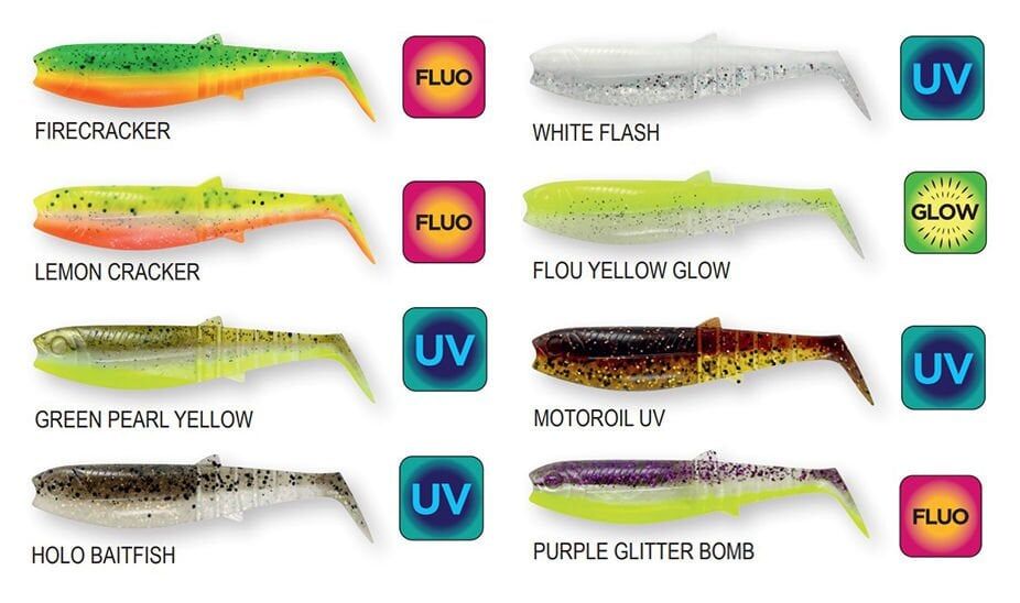 Savage Gear Cannibal Shad 6.8cm 3gr Suni maket Balık