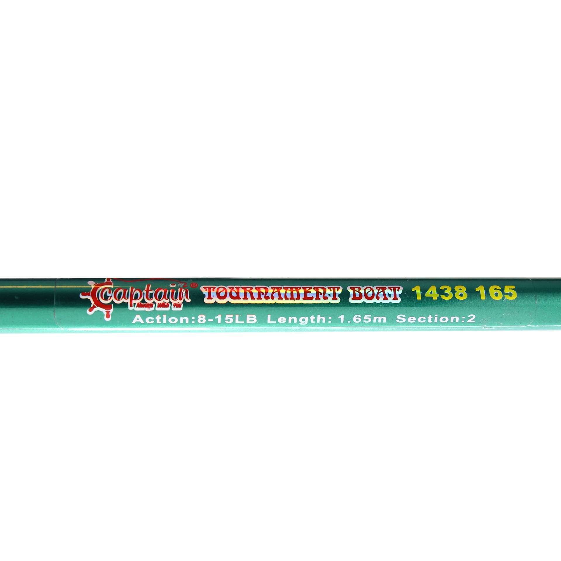 Captain 1438 Tournament Boat 2 Parça Solid Tekne Kamışı 8-15lbs Atar