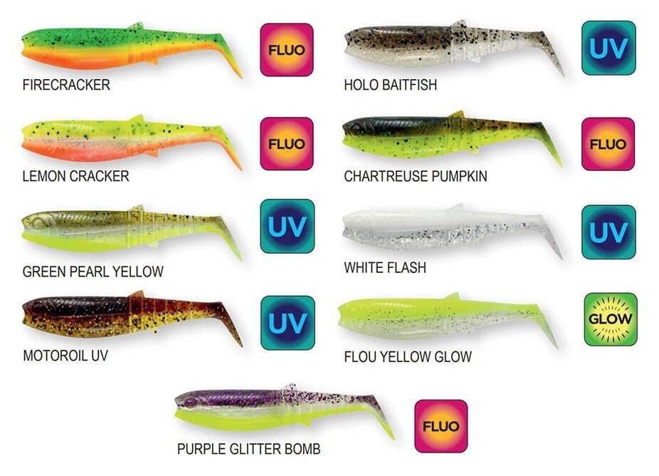 Savage Gear Cannibal Shad 12.5cm 20gr Suni maket Balık
