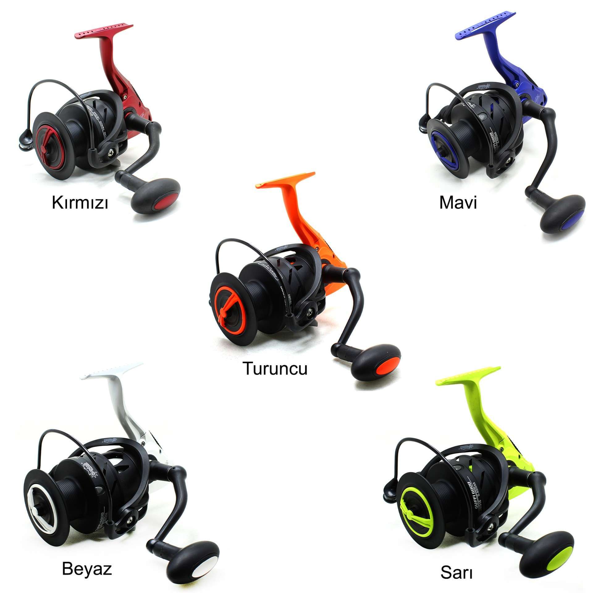 Captain Guffi 6000 Surf Makine 5+1 BB BLUE