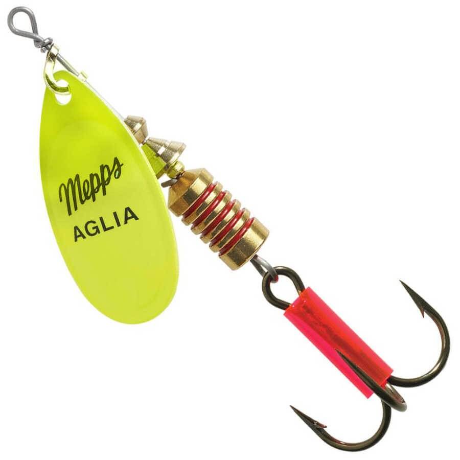 Mepps Aglia Fluo Olta Kaşığı FOSFOR/SARI - n# 5