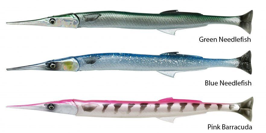 Savage gear Lıne Thru Needlefish Pulsetail 2+1  30cm 85gr Suni Maket Balık