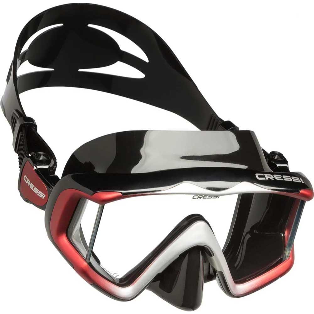 Cressi Liberty Triside Dalış Maskesi CLEAR / BLUE / SILVER