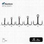 Hayabusa TBL 930 Üçlü İğne Premium 6lı Paket Black Nikel