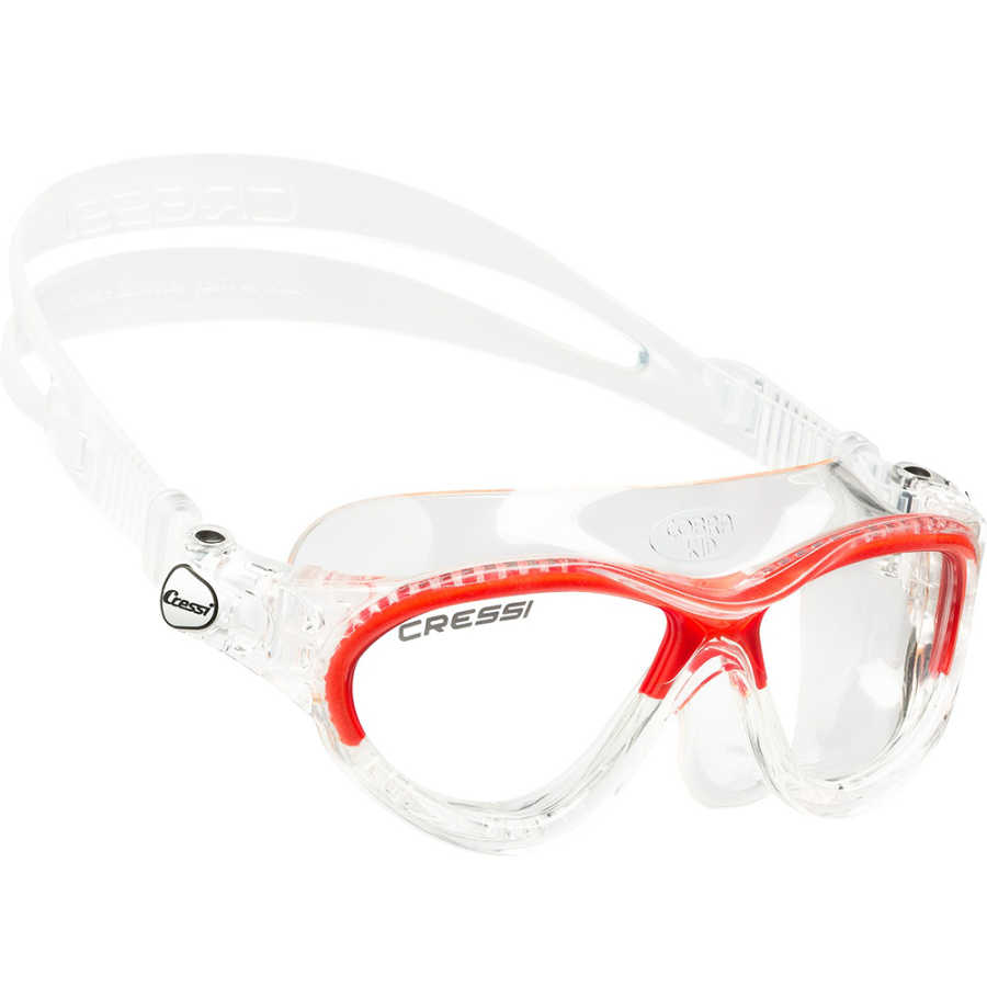 Cressi Mini Cobra Deniz Gözlüğü CLEAR/CLEAR/RED
