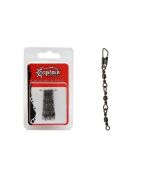 Captain 5095 3 Zincir Klips 5li Paket Black Nikel