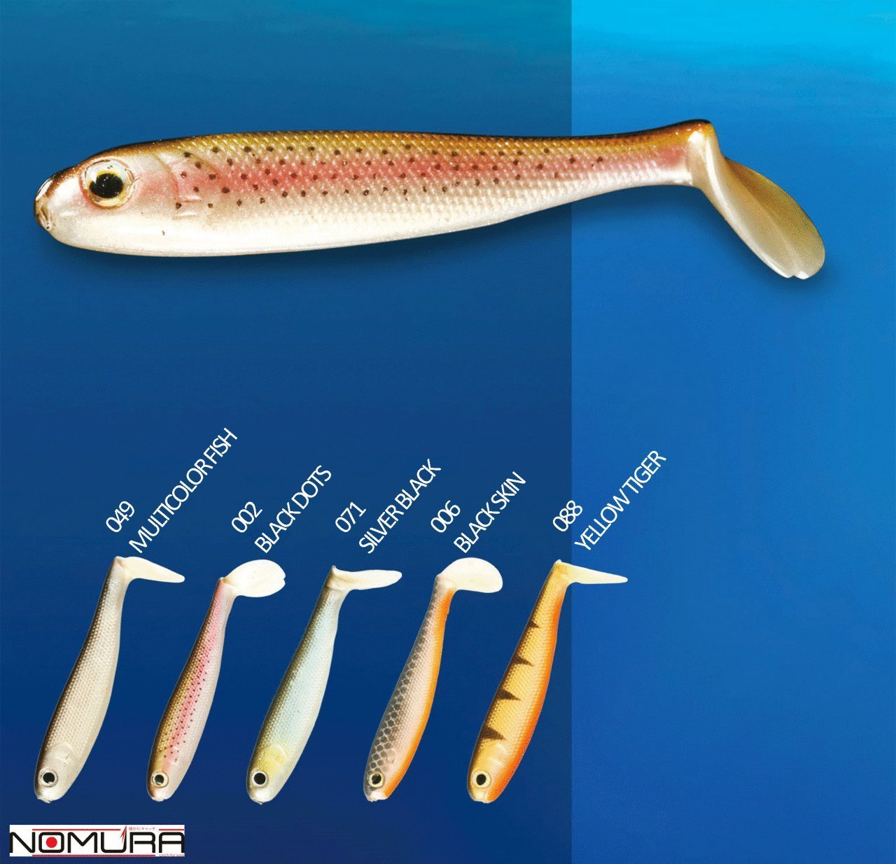 Nomura Lıve Fısh 8,5cm 8g 5 Adet Suni Maket Balık