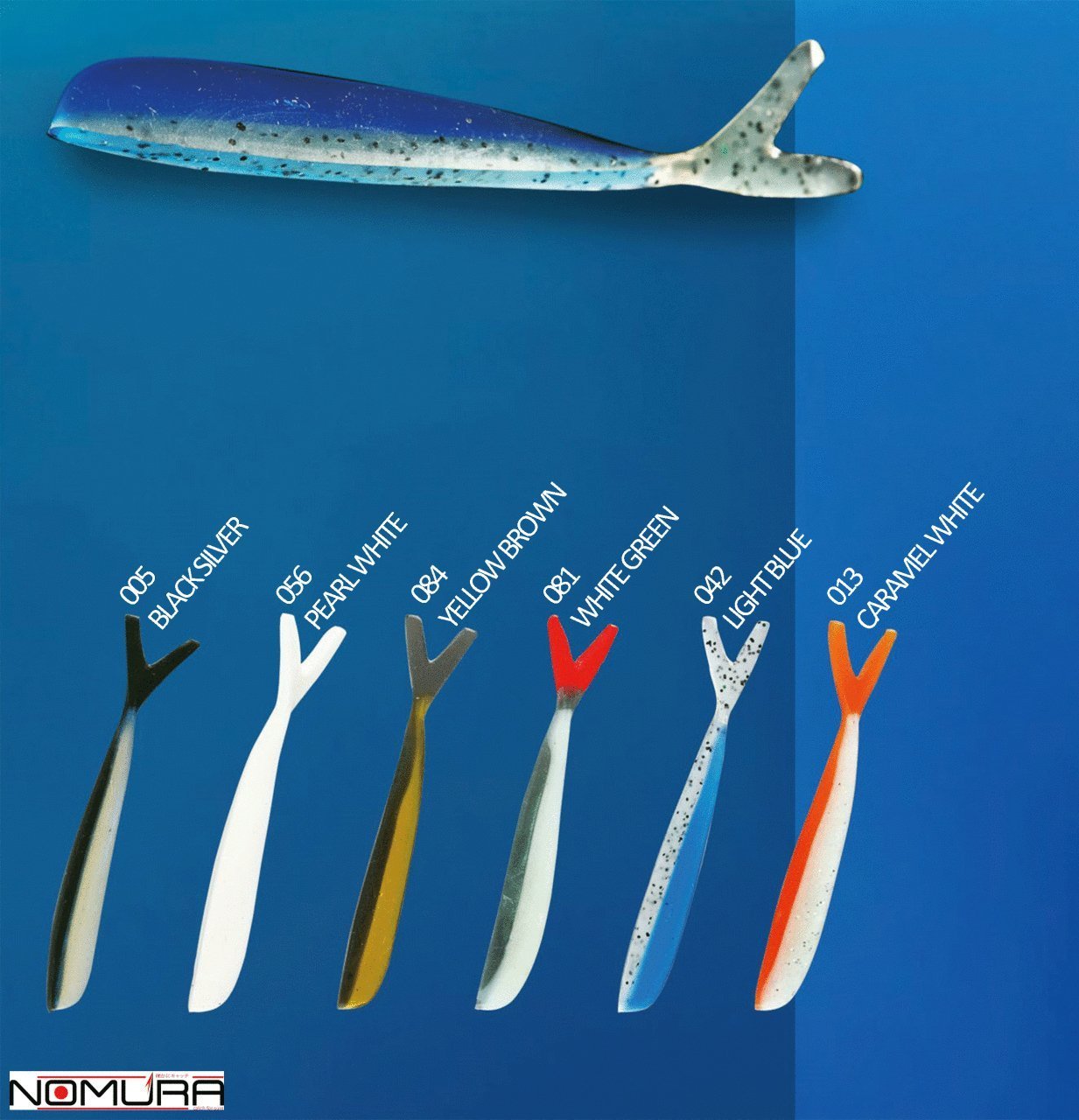 Nomura Orgınal Double Taıl 7,5cm 2.1g 10 Adet Suni Maket Balık