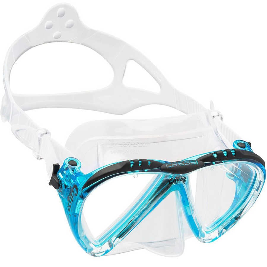 Cressi Lince Dalış Maskesi CLEAR/AQUAMARINE