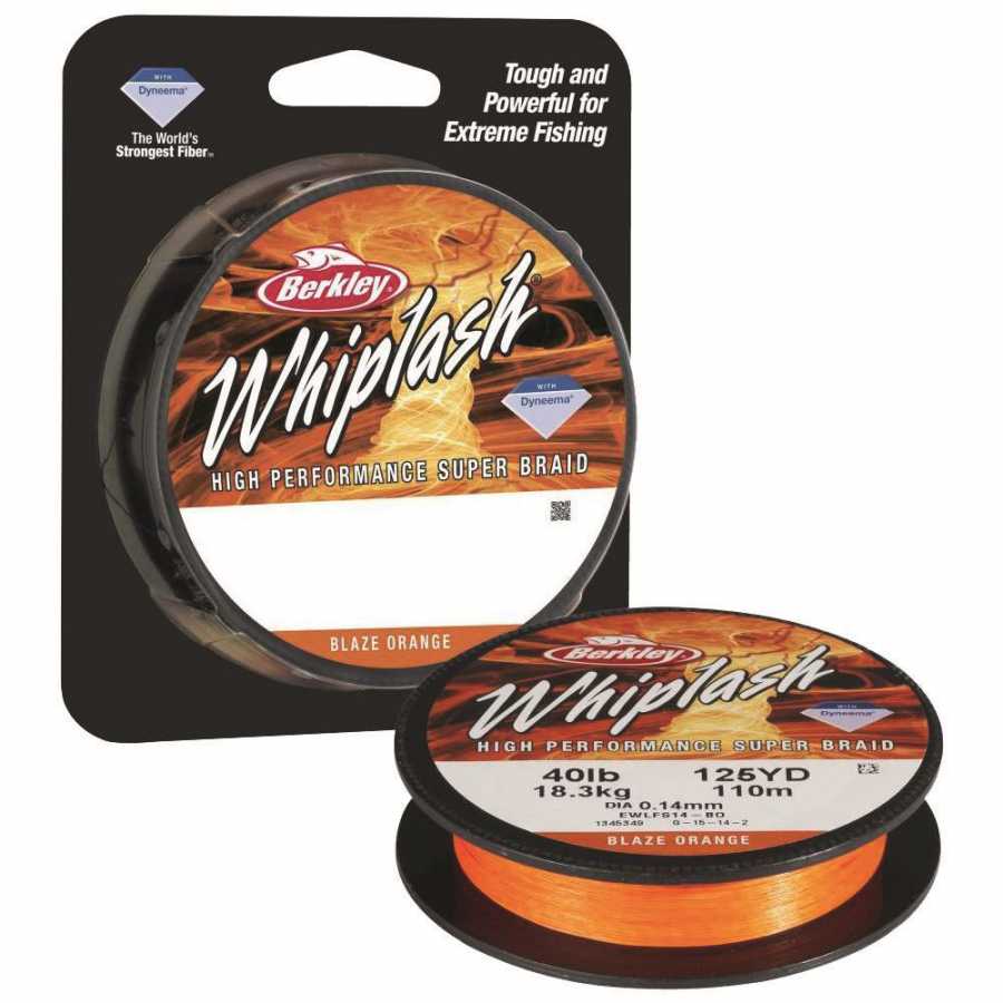 Berkley Whiplash İp Misina ORANGE - 0.20MM / 300MT / 26.4KG