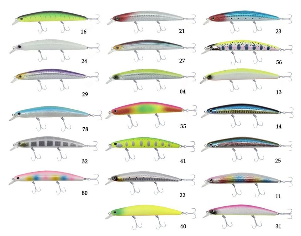 Kendo Seabass Minnow 12.5cm 21g Floating Suni Maket Balık