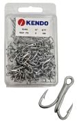 Kendo 9021 PS Faultless Treble 100 Adet 3 lü Çarpma İğnesi