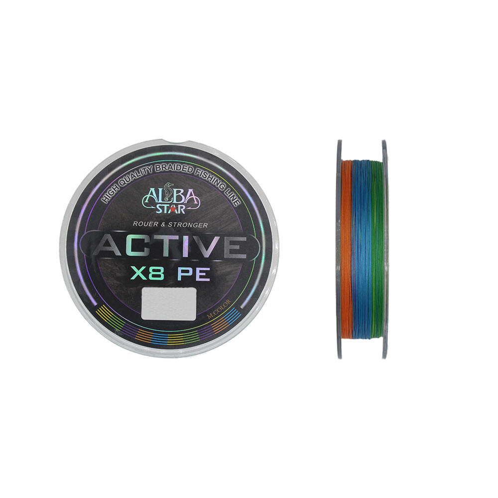 Albastar Active 8x İp Misina MULTICOLOR - 0.24MM / 150M / 20.6KG