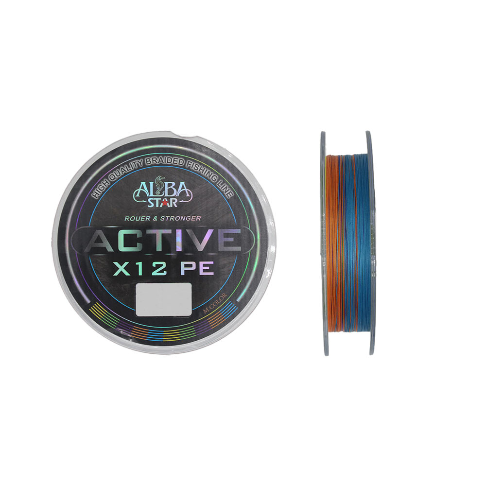Albastar Active 12x İp Misina MULTICOLOR - 0.21MM / 150M / 12.2KG