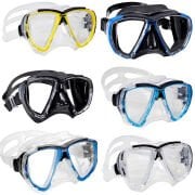 Cressi Big Eyes Dalış Maskesi CLEAR/BLUE