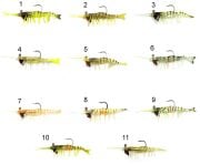Captain 3049 Magic Shrimp 3D Silikon Karides 76mm 55gr Suni Yem