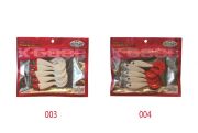 Mutant 3537 Getto Soft 9cm Turna Silikonu 5li Paket Suni Yem