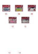 Mutant 3527 Grande Soft 12cm Levrek Silikonu Suni Yem 5li Paket