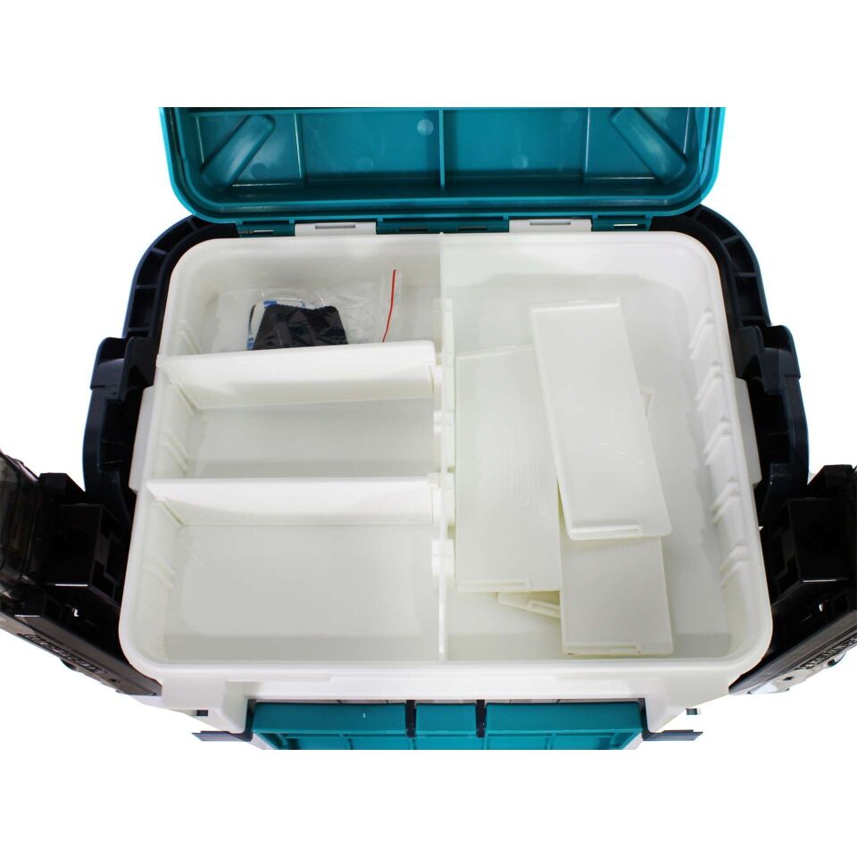 Captain 7230 Profesyonel LRF ve Spin Takım Çantası 2 Kamış Tutucu 31x23x24cm