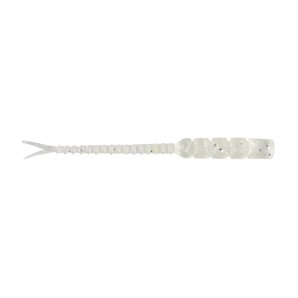 Mustad Aji Hellgramite Silikon Kurt 009 / L.SILVER GLITTER - 5CM / 12LI