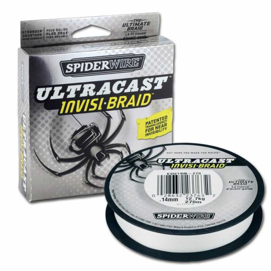 SpiderWire UltraCast Invisi Braid İp Misina BEYAZ - 0.35MM / 270MT / 36.5KG