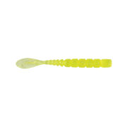 Mustad Aji Fish Tail Silikon Kurt 005 / CLEAR CHARTREUSE - 5CM / 12LI